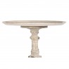 Table d'appoint DKD Home Decor Blanc Sapin 56 x 56 x 72 cm 55 x 55 x 72 cm