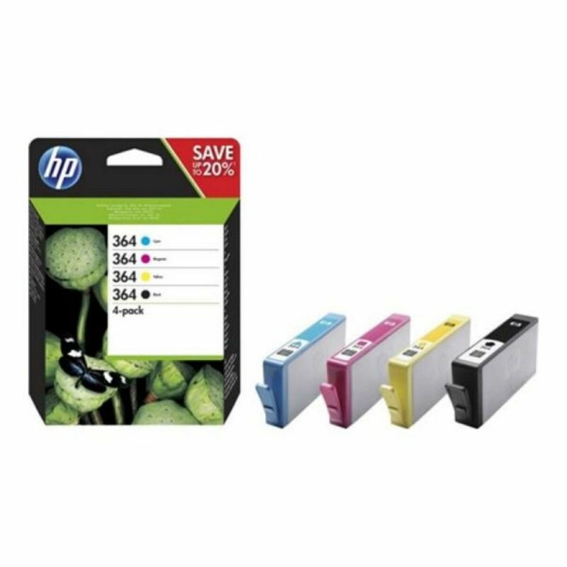 Cartouche d'Encre Compatible HP N9J73AE301 Noir Jaune Cyan Magenta