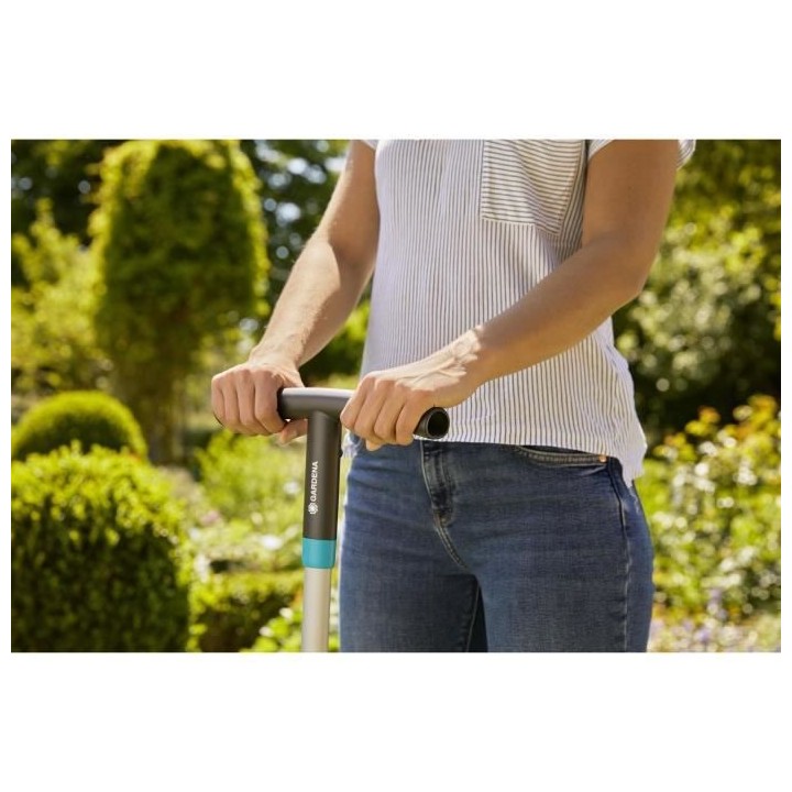GARDENA Désherbeur pour gazon – Poignée ergonomique – Désherbag