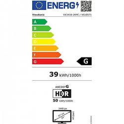 Écran ViewSonic VX3418-2KPC 34" LED