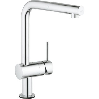 GROHE Robinet de cuisine évier Flair Touch, douchette extractible, d