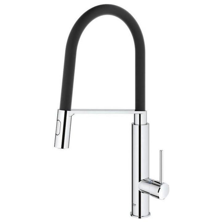 GROHE Mitigeur évier Concetto 31491000 - Bec orientable professionnel