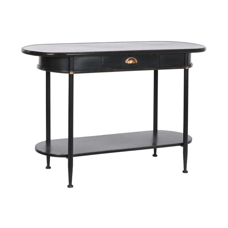 Table d'appoint DKD Home Decor Noir Métal 120 x 41 x 75 cm