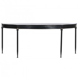 Table d'appoint DKD Home Decor Noir Métal 196 x 45 x 80 cm