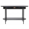 Table d'appoint DKD Home Decor Noir Métal 120 x 41 x 75 cm