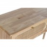 Table d'appoint DKD Home Decor Naturel Métal Bois d'hévéa 100 x 30 x 78 cm