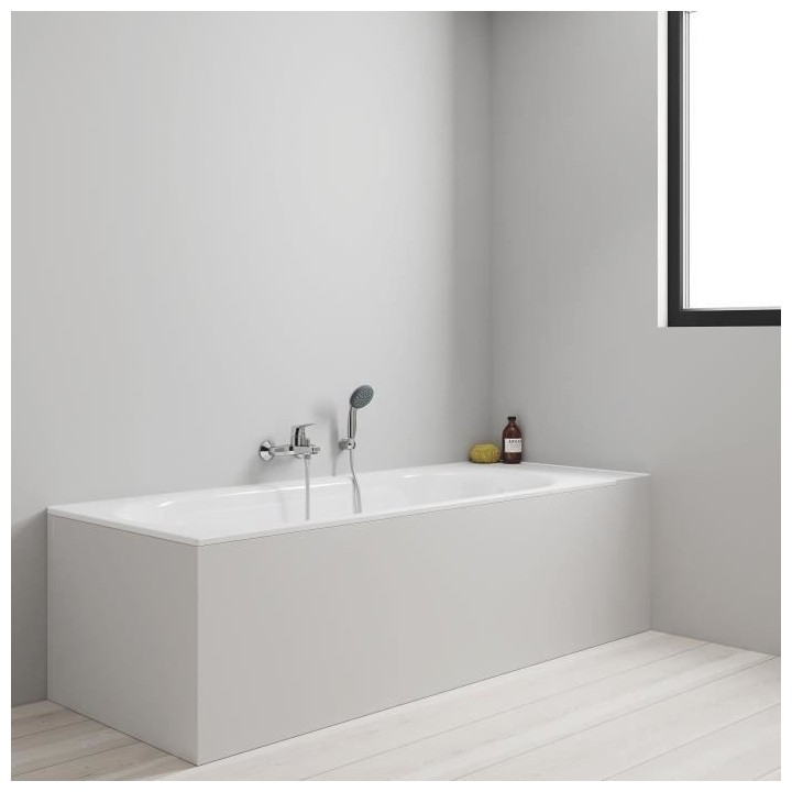 GROHE Mitigeur Bain/Douche Start Flow, montage mural, raccord fileté