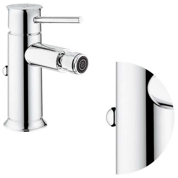 GROHE Mitigeur monocommande Bidet Start Classic, tirette de vidage, mo