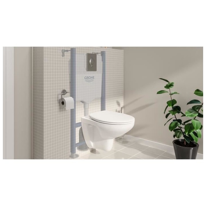GROHE Bâti support 5-en-1 pour WC, 1.13 m 39419000