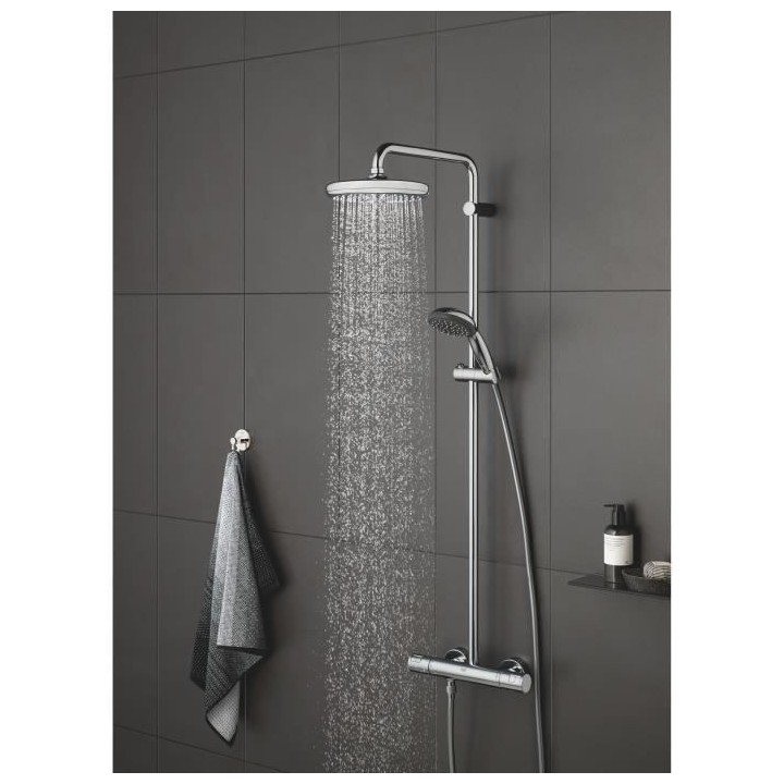 GROHE Douche de tete Vitalio Start 210, 1 jet, tete de douche ronde 21