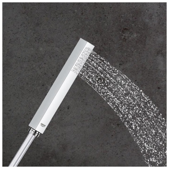 GROHE Douchette 1 jet Vitalio Joy Cube Stick Chromé 26392000