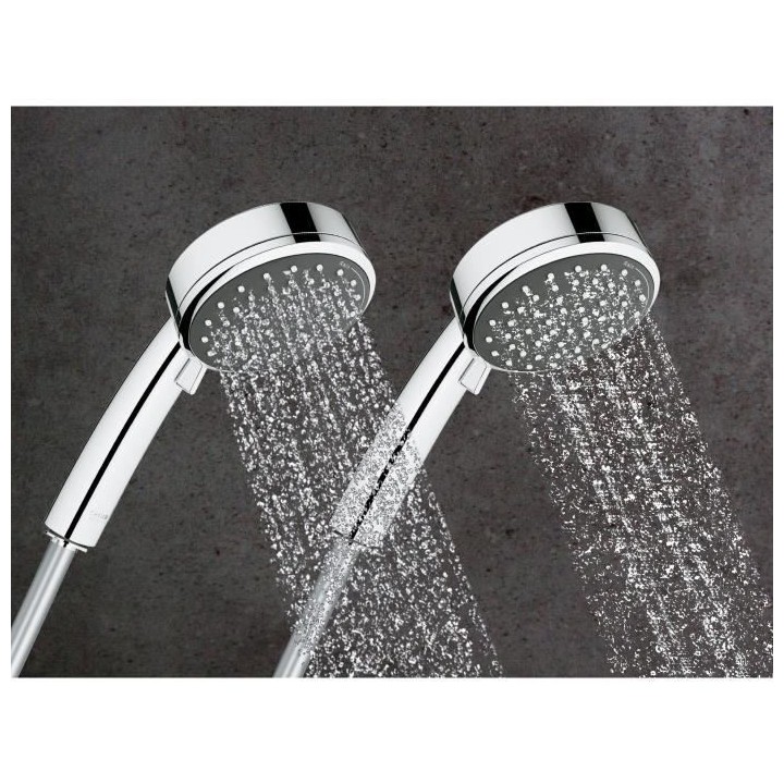 GROHE Ensemble de douche 2 jets avec support mural Vitalio Comfort 100
