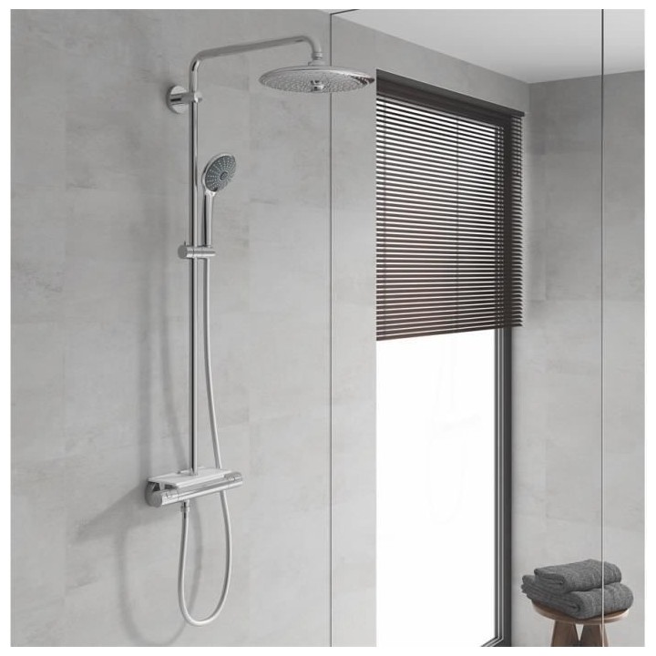 GROHE Douche de tete Vitalio Joy 260, 3 jets, raccords filetés 1/2, d