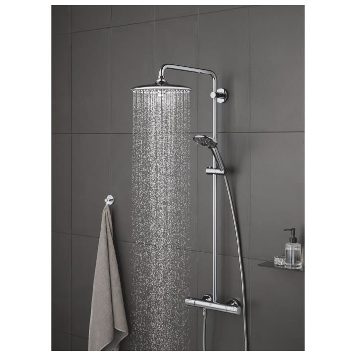 GROHE Douche de tete Vitalio Joy 260, 3 jets, raccords filetés 1/2, d