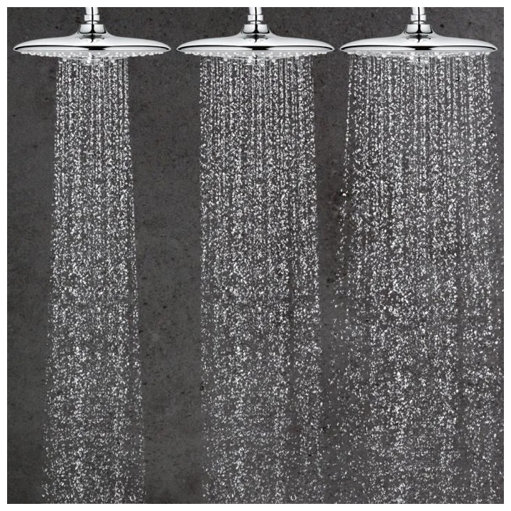 GROHE Douche de tete Vitalio Joy 260, 3 jets, raccords filetés 1/2, d