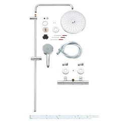 Colonne de douche EUPHORIA SYSTEM 260 avec mitigeur thermostatique - GROHE - 27296002