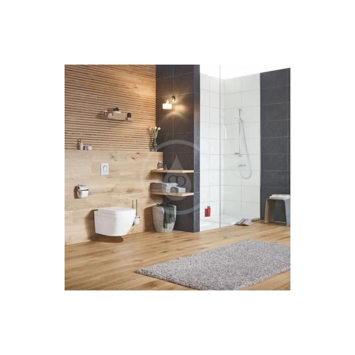 GROHE cuvette WC suspendue compact Euro ceramic, sans bride, caréné,