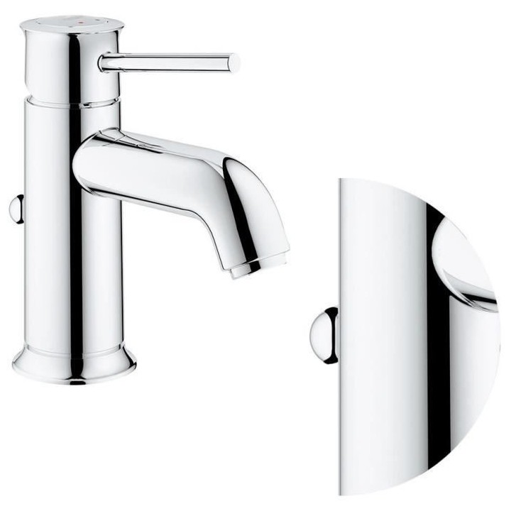 GROHE Robinet lavabo de salle de bains Start Classic, mitigeur avec ti