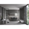 GROHE Mitigeur bain/douche Eurocube - Montage au sol - Limiteur de température - Chrome