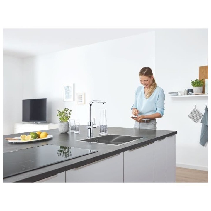 GROHE Kit de démarrage avec mitigeur bec L Blue Home 31539000