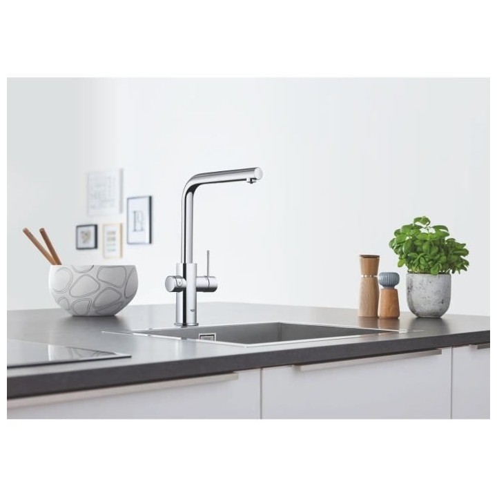 GROHE Kit de démarrage avec mitigeur bec L Blue Home 31539000
