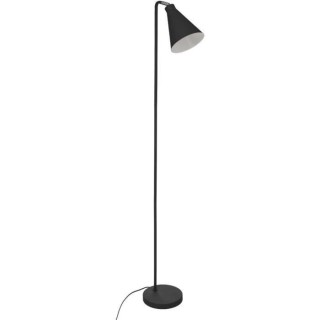 Lampadaire droit Noir H 150 cm