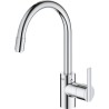 Mitigeur évier chromé bec haut FEEL - GROHE - 32671002