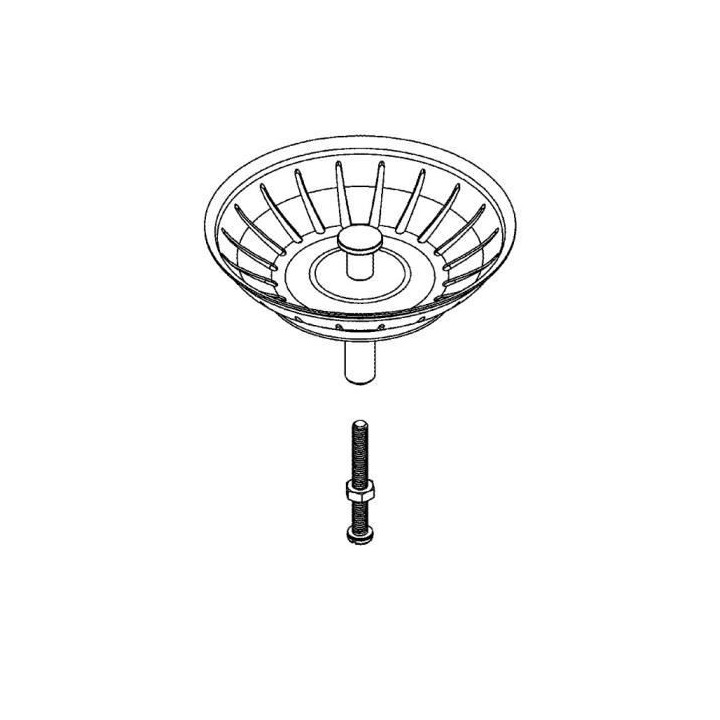 GROHE Bonde grille a évier, vidage