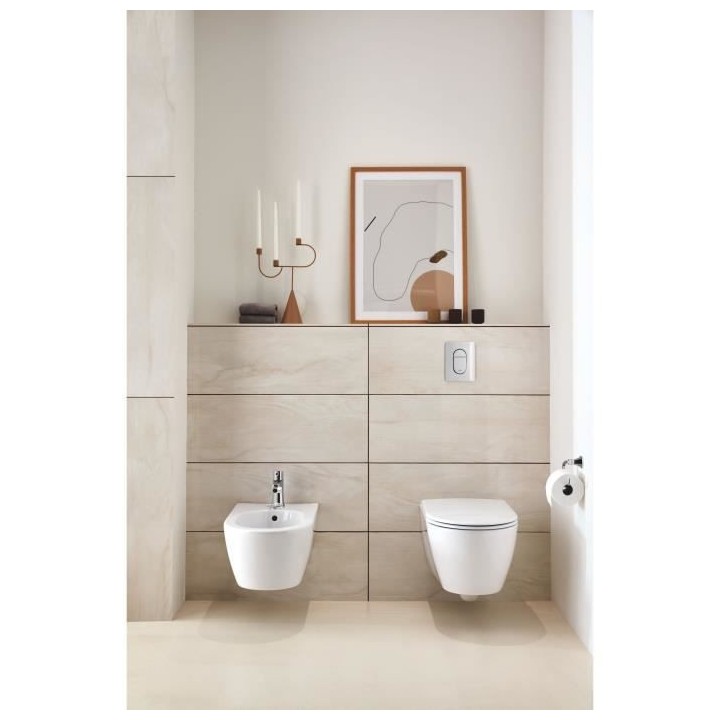 GROHE Abattant WC fermeture avec frein de chute, Gamme Essence, Blanc