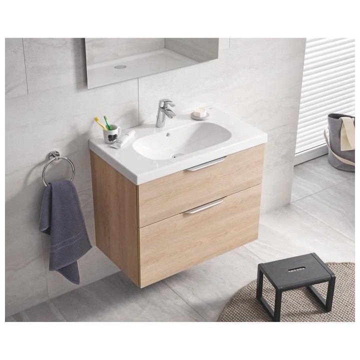 GROHE EuroKeramik 39584 PureGuard Meuble de lavabo Blanc alpin 800 x 4