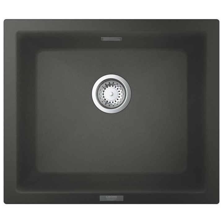 GROHE Evier composite K700U 533 x 457 mm Gris granite 31654AT0