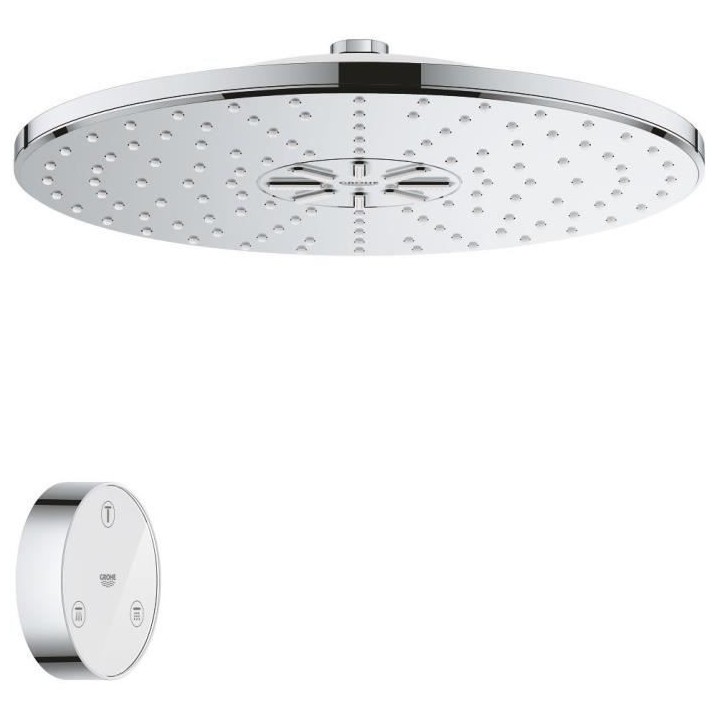 GROHE Douche de tete 2 jets Rainshower SmartConnect 310 26641000 - Té