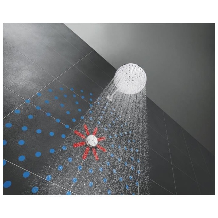 GROHE Douche de tete 2 jets Rainshower SmartConnect 310 26641000 - Té