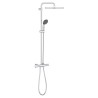 GROHE Colonne de douche avec mitigeur thermostatique Vitalio Start 250, douche apparente, tete de douche 250mm, 26696000