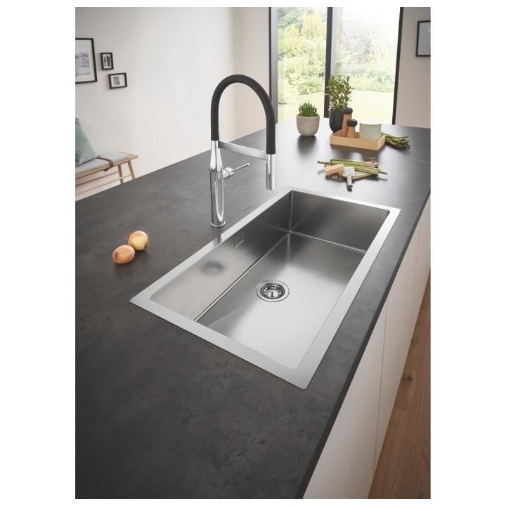 GROHE Évier en acier inoxydable K1000 31581SD1