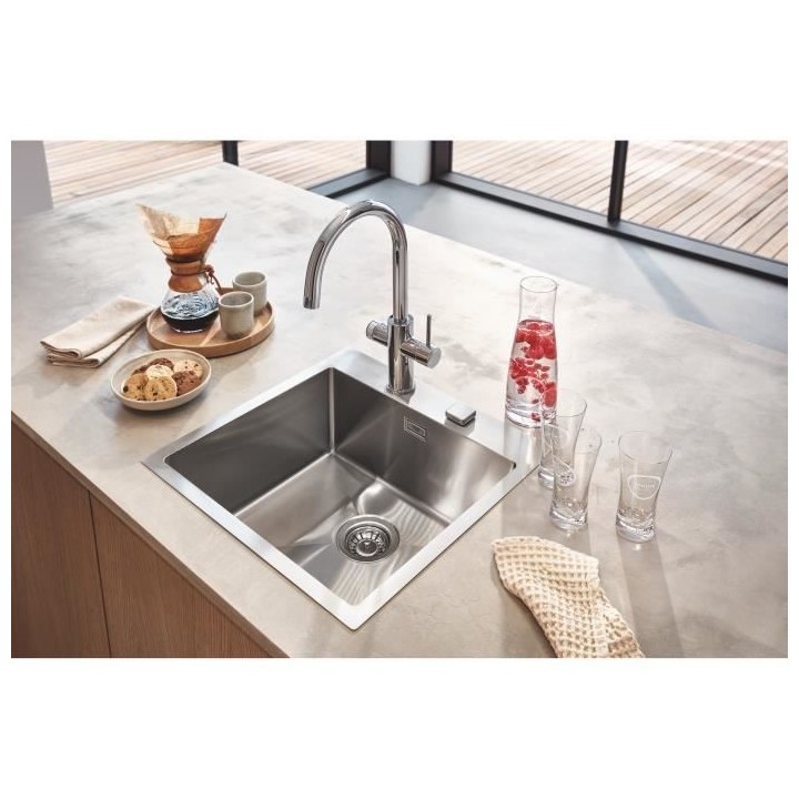 GROHE Évier en acier inoxydable K800 31583SD1