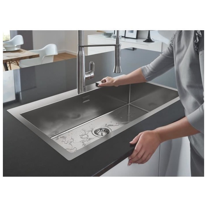 GROHE Évier en acier inoxydable K800 31584SD1