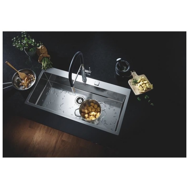GROHE Évier en acier inoxydable K800 31586SD1