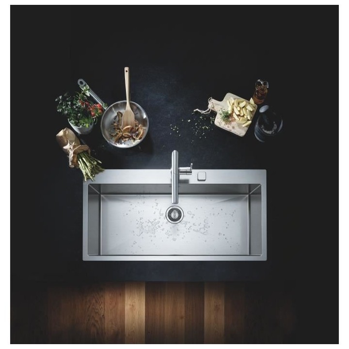 GROHE Évier en acier inoxydable K800 31586SD1