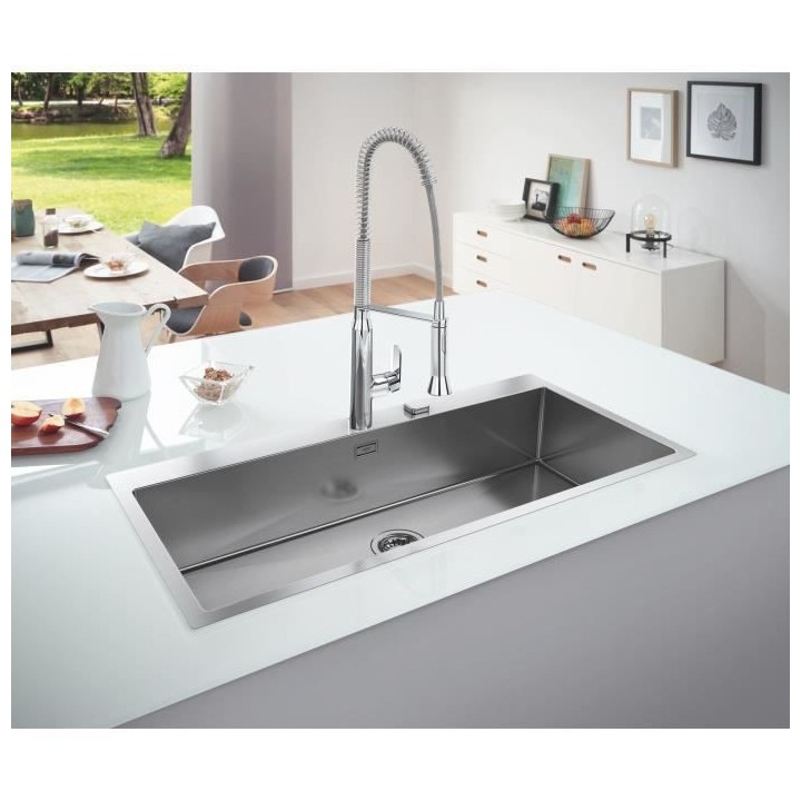 GROHE Évier en acier inoxydable K800 31586SD1