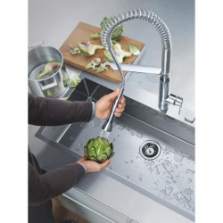 GROHE Évier en acier inoxydable K800 31586SD1