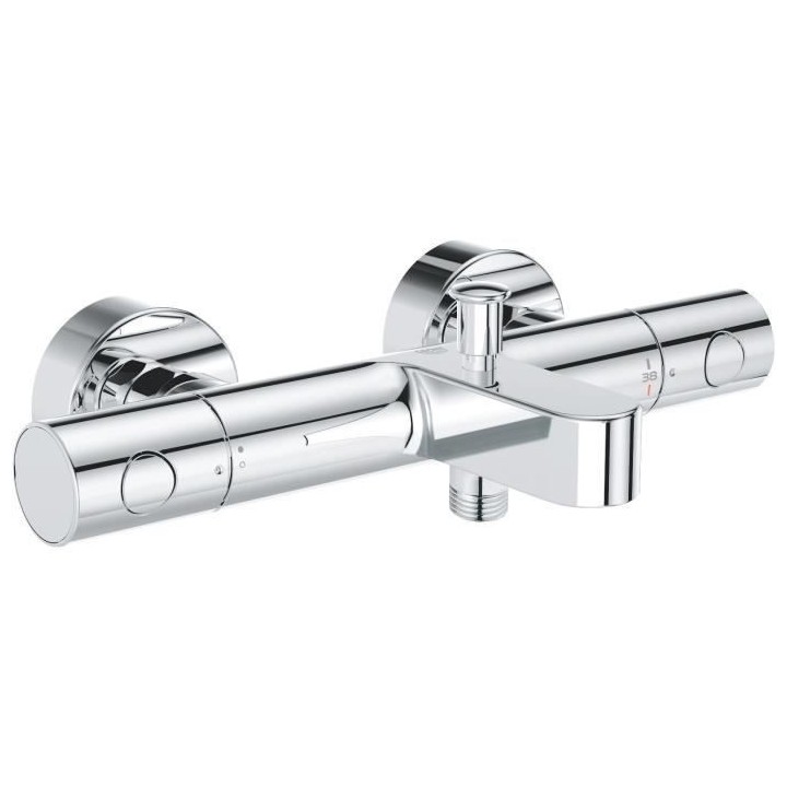 GROHE Mitigeur thermostatique bain douche Precision Get, montage mural