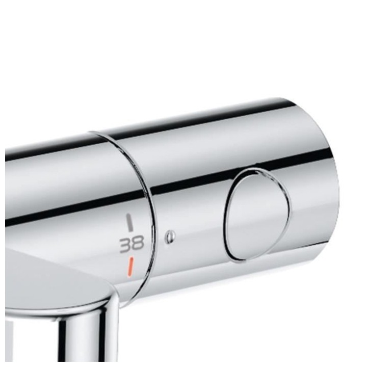 GROHE Mitigeur thermostatique bain douche Precision Get, montage mural
