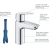 GROHE QUICKFIX Mitigeur monocommande Lavabo Start, Taille S, limiteur de température, 23550002