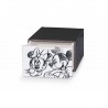 Caisson à Tiroirs Domopak Living Mickey & Minnie Plastique 15,5 x 21 x 10,5 cm Gris foncé