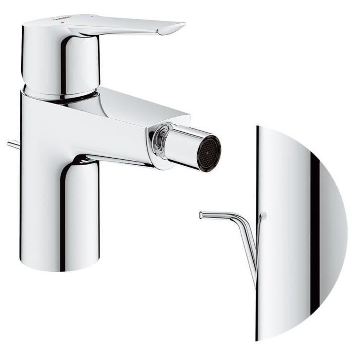 GROHE Mitigeur monocommande Bidet, Taille S, limiteur de température,