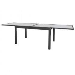 Table extensible Thais 135 x 90 x 74 cm Aluminium