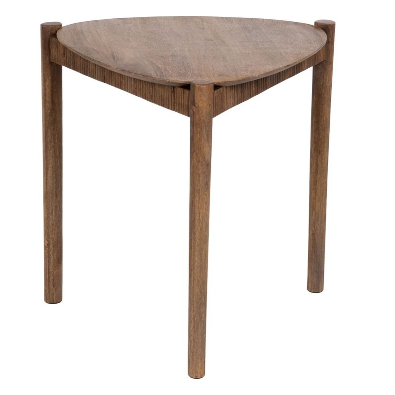 Table d'appoint 58 x 56 x 56 cm Naturel Bois de manguier