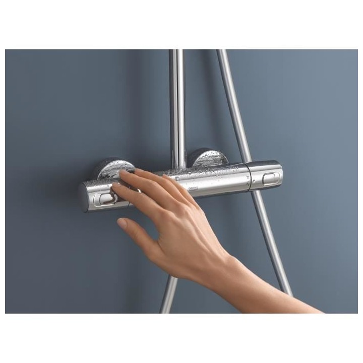 Colonne de douche avec mitigeur thermostatique - GROHE