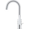 GROHE QUICKFIX Start Mitigeur monocommande lavabo de salle de bains, avec tirette de vidage, Taille L, chromé, 24203002